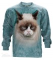 Grumpy Cat - Long Sleeve T Shirt The Mountain