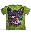 Watchful Cat - Pet T Shirt The Mountain