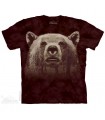 The Mountain Unisex Bear Face Forest Animal T Shirt