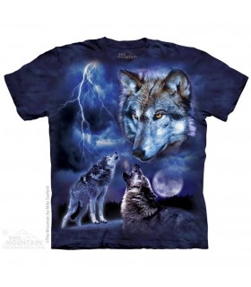 Loups et Tempête - T-shirt Loup The Mountain