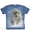 The Mountain Unisex Snow Ghost Leopard T Shirt