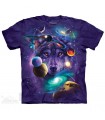 Wolf of the Cosmos T Shirt The Mountain