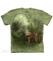 Forest Spirit Wolf T Shirt The Mountain