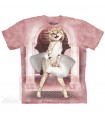 Chat Marylin Monroe - T-shirt humour The Mountain