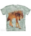 Forest Wolf Animal T Shirt The Mountain