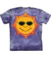 Sun Tie Dye - Inspirational T Shirt by the Mountain