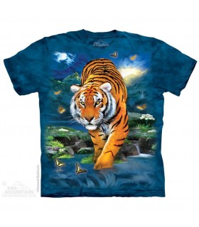 3D Tiger Animal T Shirt The Mountain