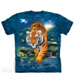 3D Tiger Animal T Shirt The Mountain
