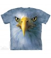 Eagle Face - Birds T Shirt by the Mountain