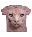 Hairless Pussycat Face - Cats T Shirt by the Mountain