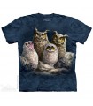 Owl Family T Shirt The Mountain
