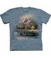 Cobblestone bridge - Landscape T Shirt by the Mountain