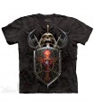 Dragon Shield Skull T Shirt The Mountain