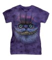 The Mountain Ladies Big face Cheshire Cat Fantasy T Shirt