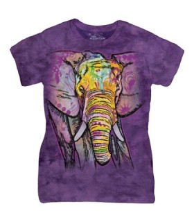 The Mountain Ladies Russo Elephant Animal T Shirt