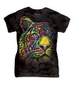 The Mountain Ladies Rainbow Tiger Animal T Shirt