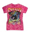 Ladies Pug Luv Dog T Shirt