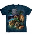 T-Shirt Félins de la Jungle par The Mountain