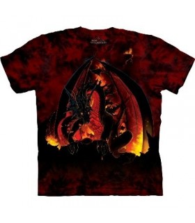 Fireball - Fantasy T Shirt by the Mountain