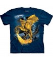 Golden Dragon - Dragons Shirt by the Mountain