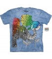 T-shirt éléphant à colorier