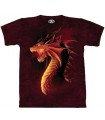Red Dragon - Fantasy T Shirt The Mountain