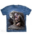T-shirt Loup Protecteur The Mountain