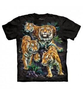 Bengal Tiger Collage TShirt