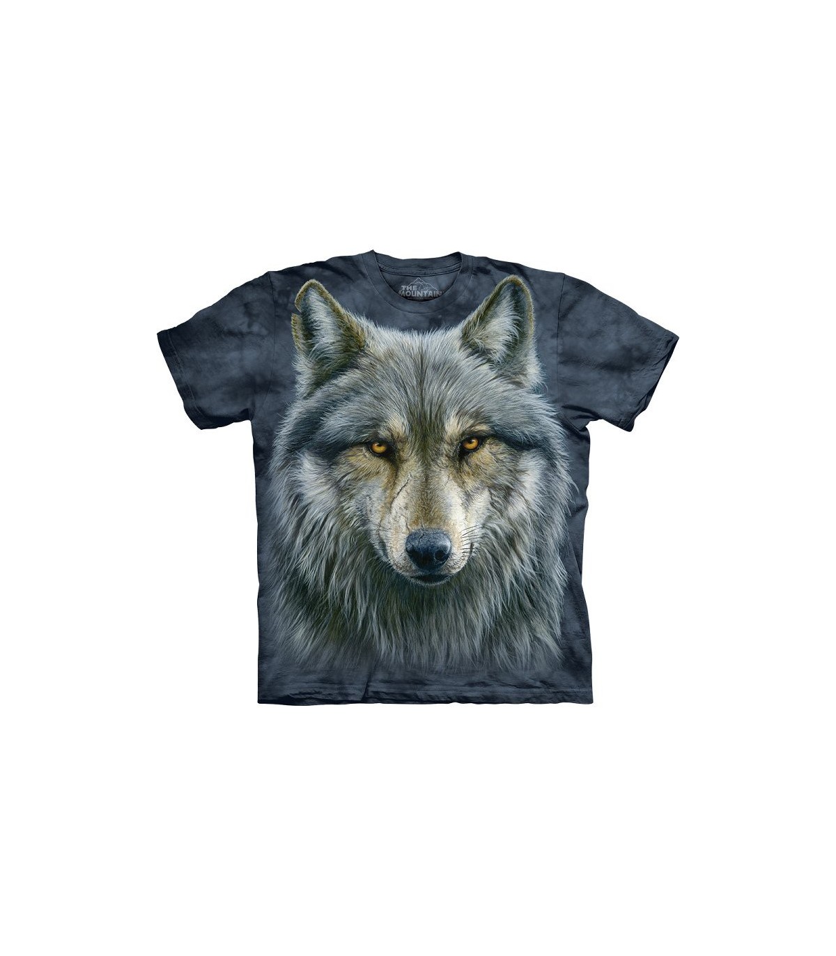 Grey Sizes Vary The Mountain Wolven Protector Unisex Adult Graphic T-Shirt