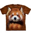 T-shirt Panda Rouge The Mountain