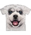 Big Face Siberian Husky Puppy T Shirt