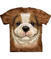 Big Face Bulldog Puppy T Shirt