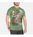 Water Tiger Collage T Shirt
