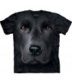 T-Shirt Labrador noir par The Mountain