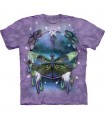 Dragonfly Dreamcatcher - Insect T Shirt by the Mountain