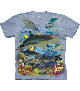 T-shirt Requins The Mountain