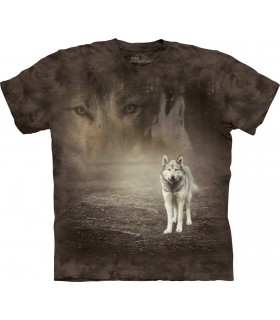 Grey Wolf Portrait T Shirt