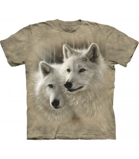 Âmes Sœurs - T-shirt Loup The Mountain