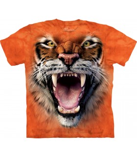 Roaring Tiger Face T Shirt