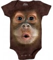 Orangutan Baby Face Babygrow
