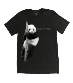 Panda Protect My Home Tri-Blend T Shirt