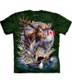 Canada Loon Collage T Shirt