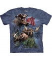 Canadian Moose Collage T Shirt