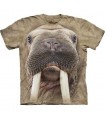 Walrus Face - Aquatic T Shirt Mountain