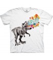 The Mountain Rawr Dinosaur Special Edition White T Shirt