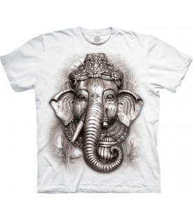 The Mountain Ganesh Cultural Special Edition White T Shirt