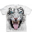 T-shirt Tigre Tribal Edition Spéciale Blanc The Mountain