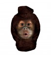 Sweat-shirt enfant motif Bébé Orang-Outan