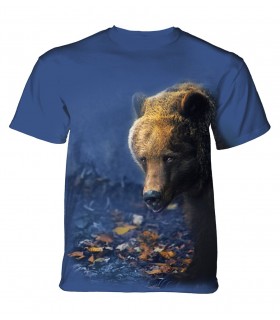 The Mountain Unisex Foraging Bear Animal T Shirt