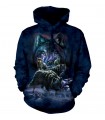 The Mountain Unisex Wolf Pack Adult Animal Hoodie